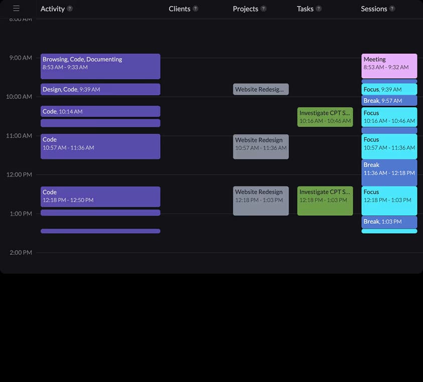 Automatic time tracking you can rely on