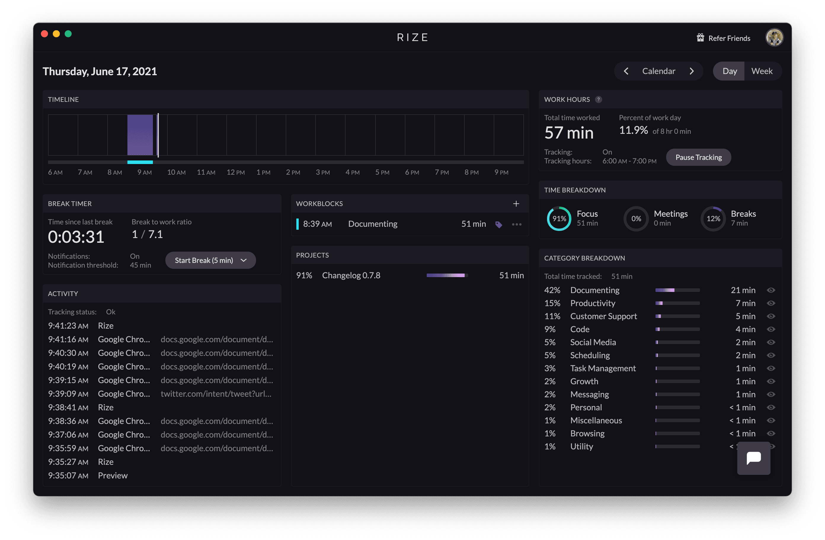 Add, Edit, and Remove Workblocks