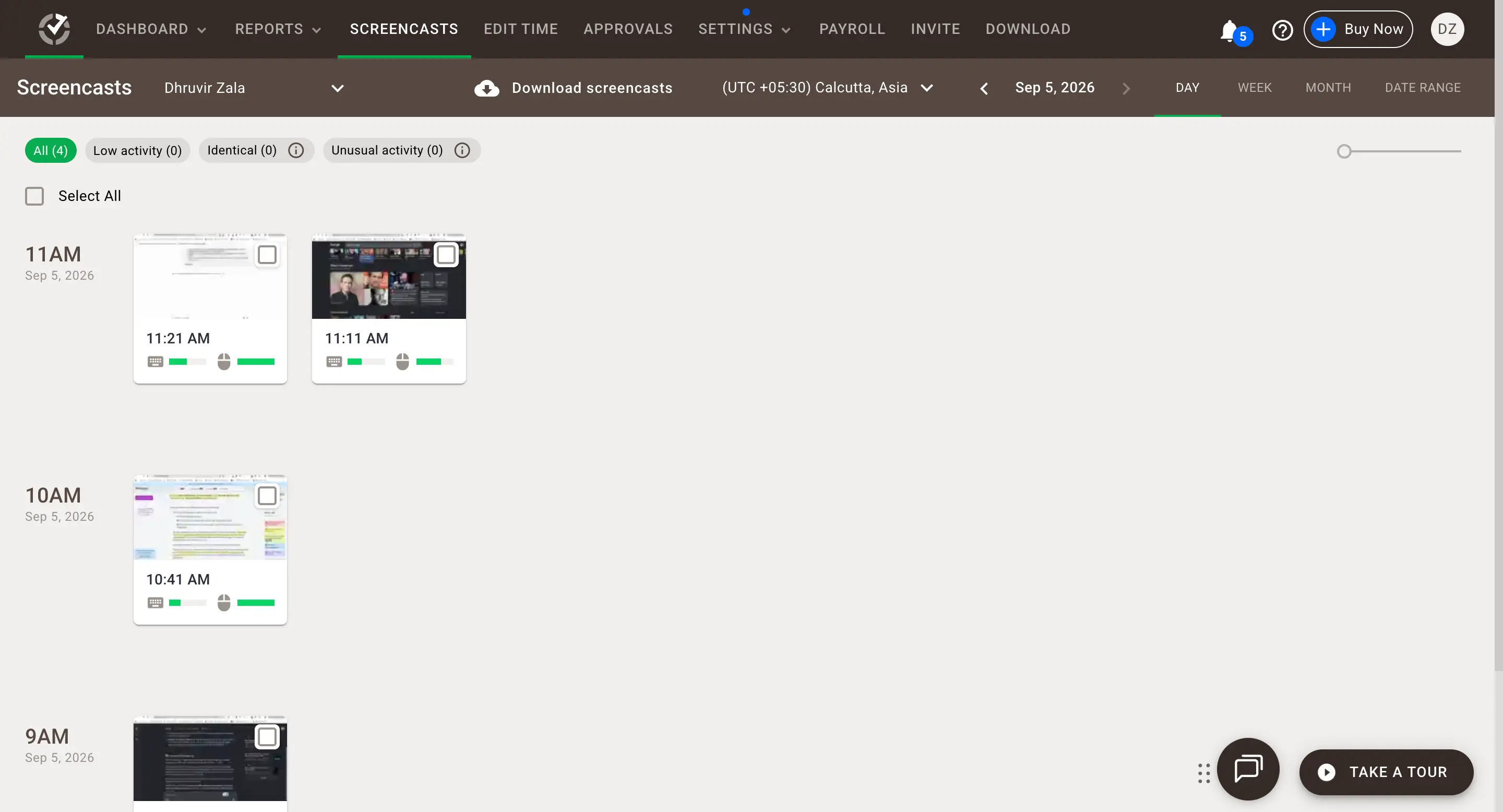 Time Doctor Screencasts